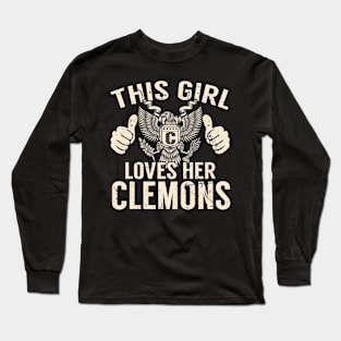 CLEMONS Long Sleeve T-Shirt